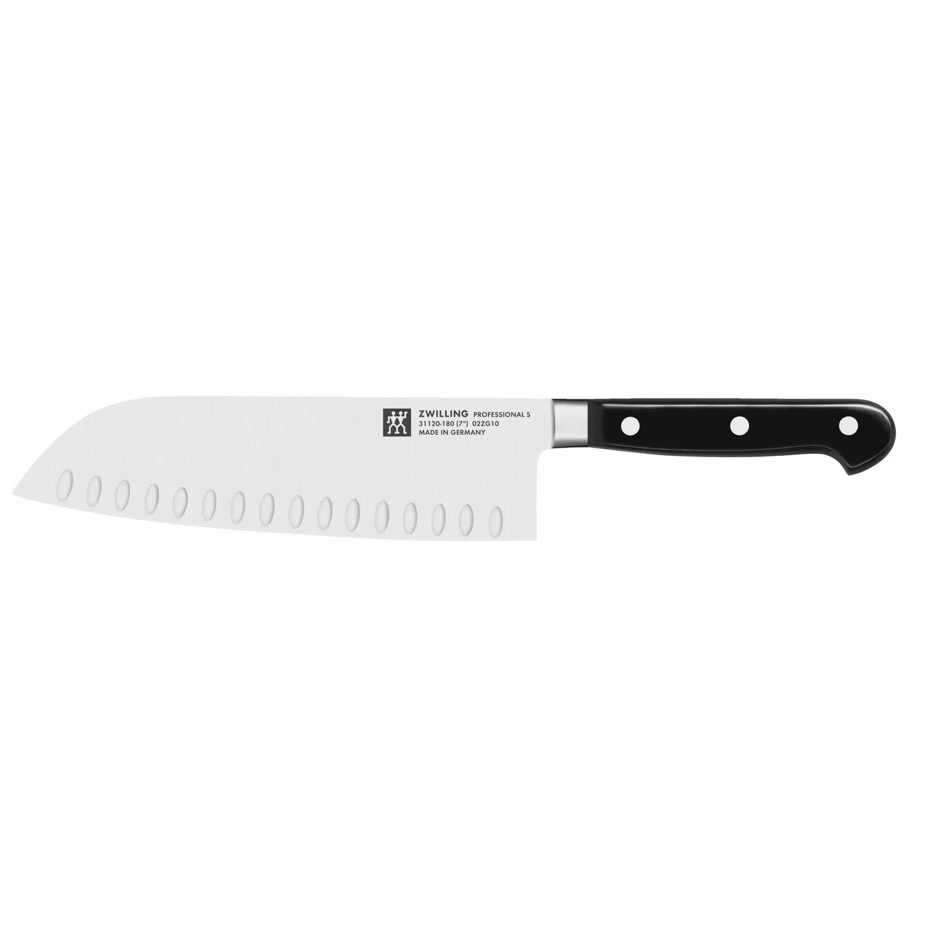 Zwilling Couteau Santoku 18 Cm, Tranchant Alvéolé 1 Zwilling Couteau Santoku 18 Cm, Tranchant Alvéolé