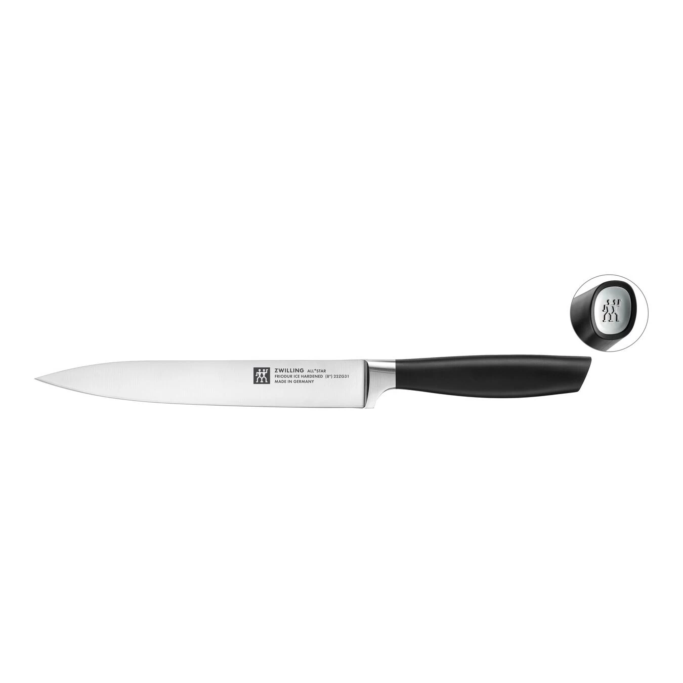 Zwilling Couteau à Trancher 20 Cm, Argent 1 Zwilling Couteau à Trancher 20 Cm, Argent
