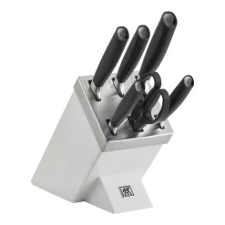 Zwilling Bloc De Couteaux Avec Technologie KiS 7-pcs, Noir
