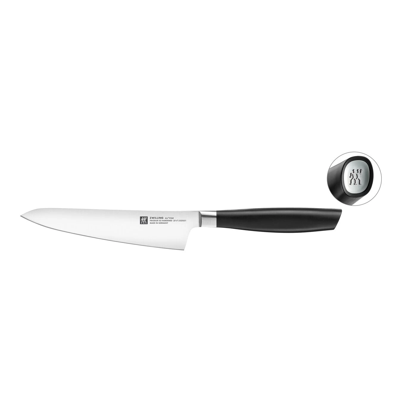 Zwilling Couteau De Chef Compact 14 Cm, Argent 1 Zwilling Couteau De Chef Compact 14 Cm, Argent