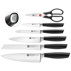 Zwilling Bloc De Couteaux Avec Technologie KiS 7-pcs, Argent 8 Zwilling Bloc De Couteaux Avec Technologie KiS 7-pcs, Argent -Zwilling.fr 33780500 1 silver