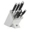 Zwilling Bloc De Couteaux Avec Technologie KiS 7-pcs, Argent