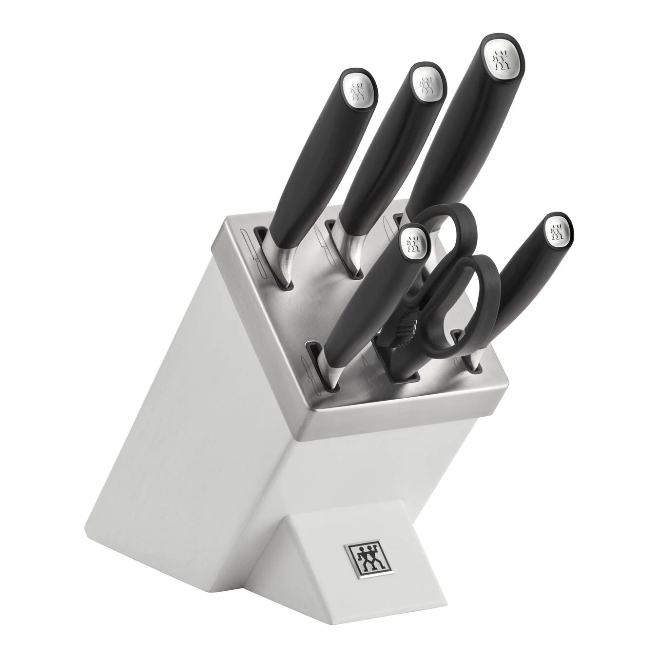 Zwilling Bloc De Couteaux Avec Technologie KiS 7-pcs, Argent 1 Zwilling Bloc De Couteaux Avec Technologie KiS 7-pcs, Argent
