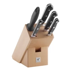 Zwilling Bloc De Couteaux 6-pcs, Hêtre