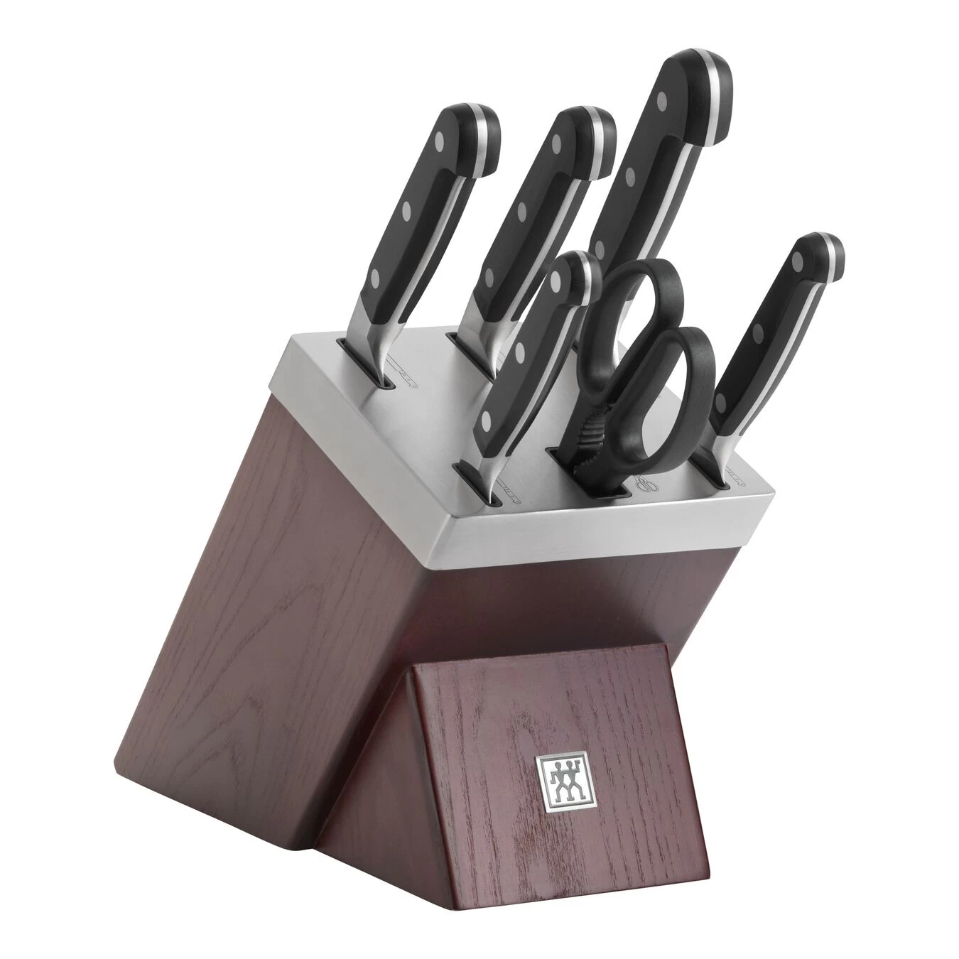Zwilling Bloc De Couteaux Avec Technologie KiS 7-pcs, Frêne 1 Zwilling Bloc De Couteaux Avec Technologie KiS 7-pcs, Frêne