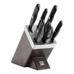 Zwilling Bloc De Couteaux Avec Technologie KiS 7-pcs, Frêne