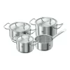 Zwilling Ensemble De Casseroles 4-pcs, Inox 18/10