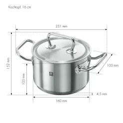 Zwilling Marmite 16 Cm, Inox 18/10 -Zwilling.fr 40913 160 0 3