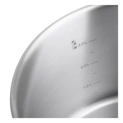 Zwilling Ensemble De Casseroles 3-pcs, Inox 18/10 -Zwilling.fr 64040 003 0 6