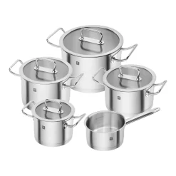 Zwilling Ensemble De Casseroles 5-pcs, Inox 18/10