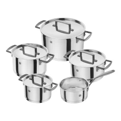 Zwilling Ensemble De Casseroles 5-pcs, Inox 18/10