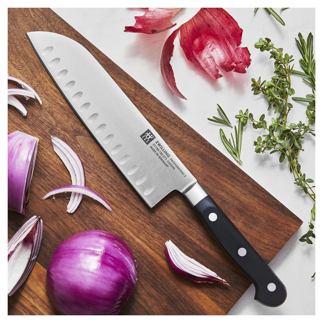 Zwilling Couteau Santoku 18 Cm, Tranchant Alvéolé 2 Zwilling Couteau Santoku 18 Cm, Tranchant Alvéolé – Image 2