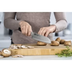 Zwilling Couteau Santoku 18 Cm, Noir -Zwilling.fr 750043761 1