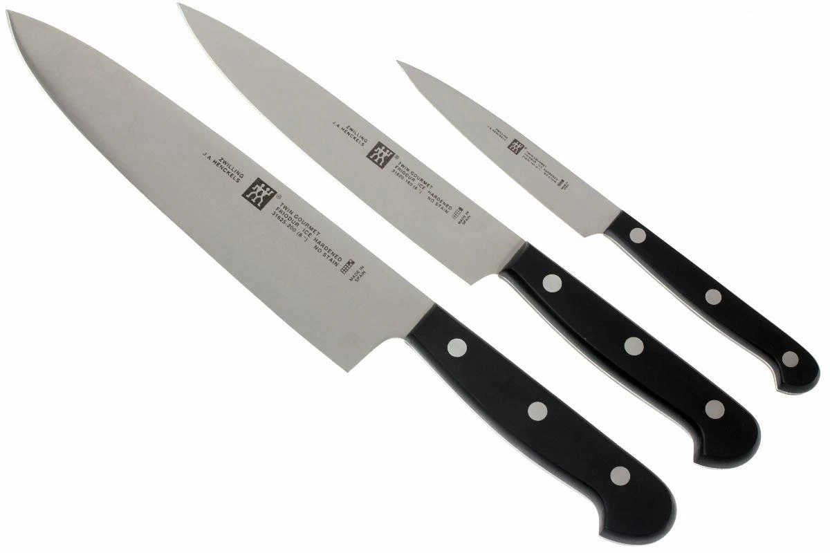 Zwilling Twin Gourmet Ensemble De Couteaux, 3 Pièces 2 Zwilling Twin Gourmet Ensemble De Couteaux, 3 Pièces – Image 2