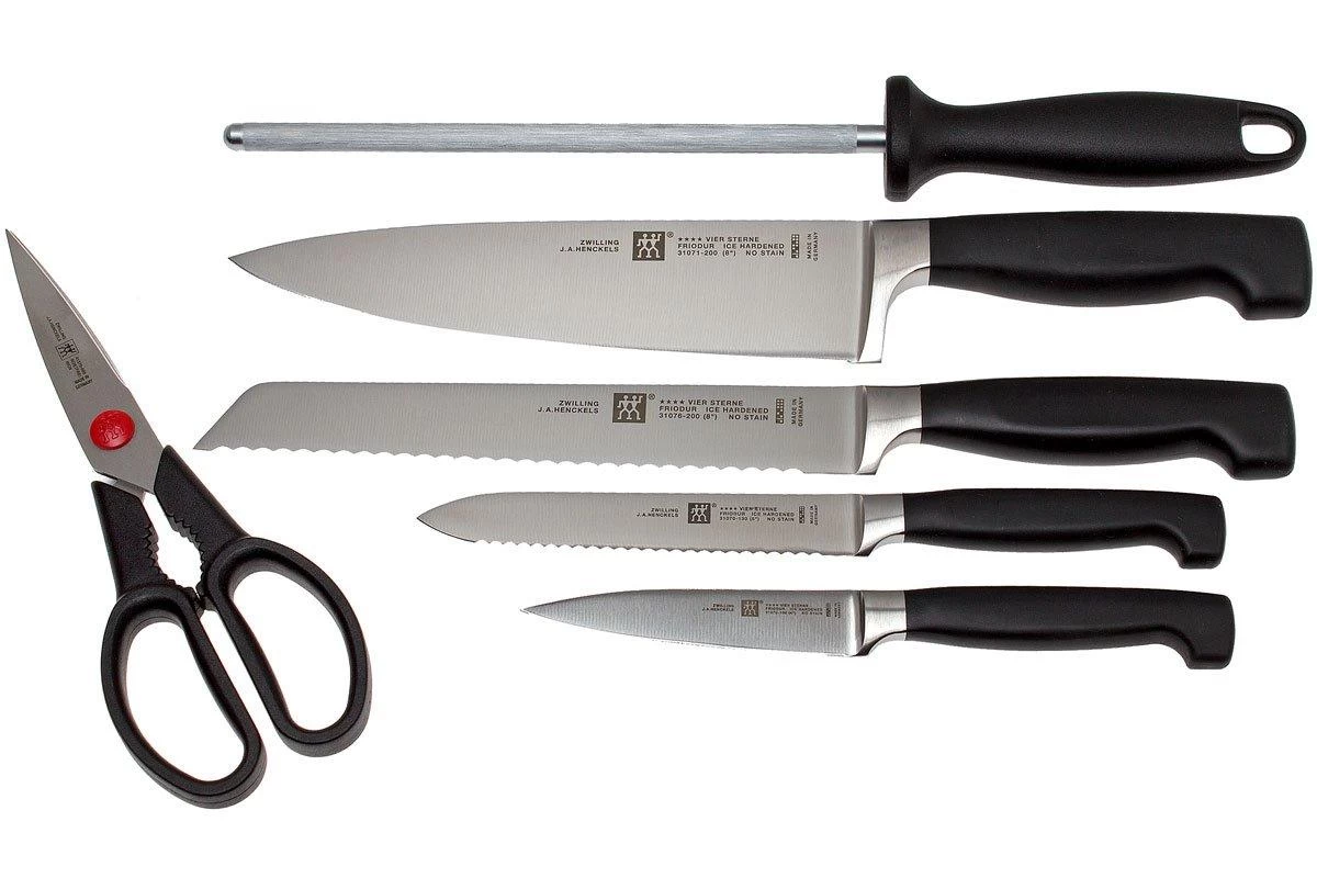 Zwilling Four Star Bloc à Couteaux, 6 Pièces, 35066-000 4 Zwilling Four Star Bloc à Couteaux, 6 Pièces, 35066-000 – Image 4